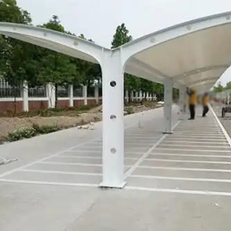 杂多县膜结构电动车棚